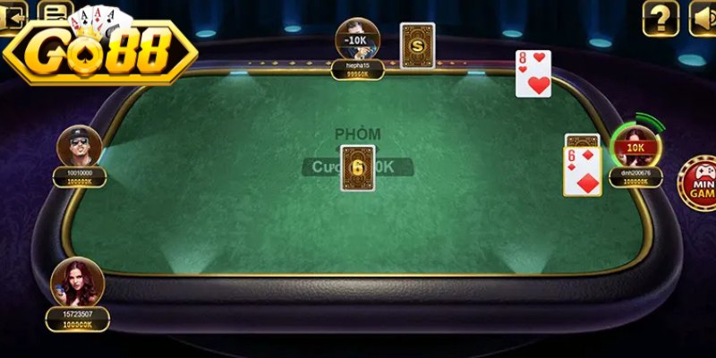 Phỏm Go88 cùng chi tiết cách chơi cho tân thủ