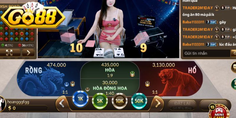 Khám phá các luật của rồng hổ Go88