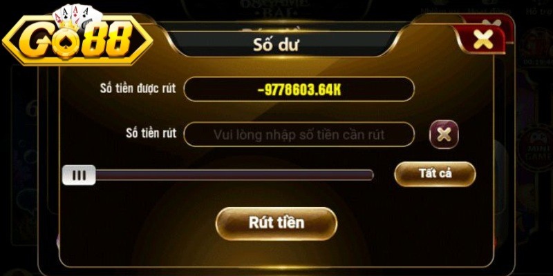 Rút Tiền Go88 – Hướng Dẫn Quy Trình Đổi Thưởng An Toàn 2 Điều kiện để giao dịch được xác thực thành công
